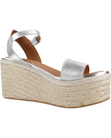 Sandali per Donna POPA ALPARGATAS MUJER MODELO TAFORI COLOR PLATA