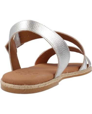 Sandales pour Femme POPA ALPARGATAS MUJER MODELO LEYTE COLOR PLATA