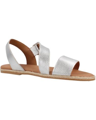 Sandales pour Femme POPA ALPARGATAS MUJER MODELO LEYTE COLOR PLATA