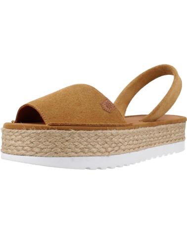 Sandales pour Femme POPA ALPARGATAS MUJER MODELO PS33502 COLOR MARRON CUERO