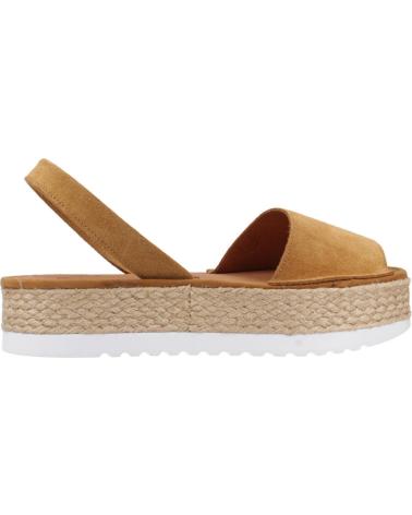 Sandales pour Femme POPA ALPARGATAS MUJER MODELO PS33502 COLOR MARRON CUERO