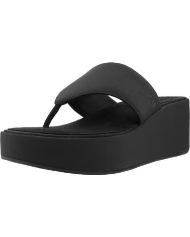 Sandálias de Mulher FITFLOP SANDALIAS MUJER MODELO PLATFFORMS WEDGE TOE POST S COLOR NEG 1196