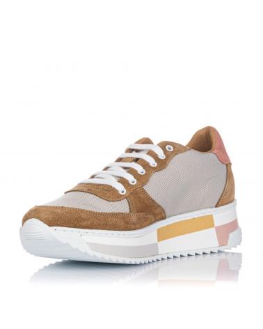 Esportes  de Mulher POPA SNEAKERS CAROL BEIG BEIGE