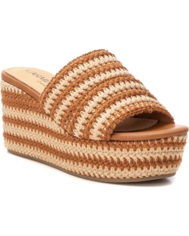 Zapatos de cuña de Mujer CARMELA 162237 CAMEL