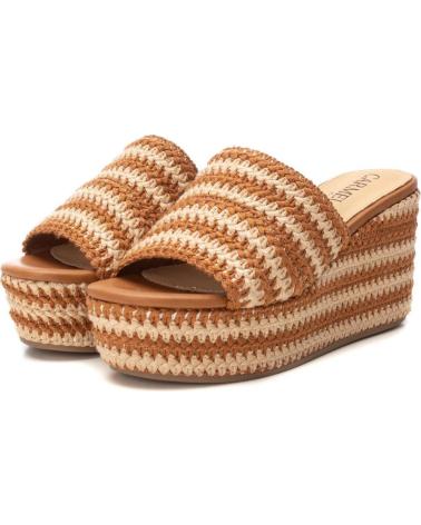 Zapatos de cuña de Mujer CARMELA 162237 CAMEL