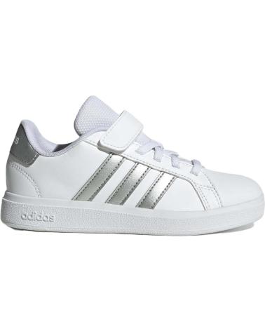 girl and boy Trainers ADIDAS -GRAND COURT 2 0 EL IH5532-ZAPATILLAS BLANCAS DE DEPORTE-UNI MULTICOLOR
