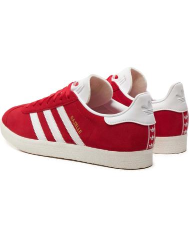 Sportivo per Uomo ADIDAS ZAPATILLAS GAZELLE PARA HOMBRE EN COLOR ROJO