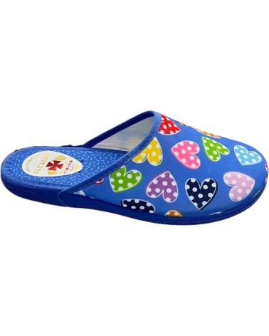 Hausschuhe für Damen ALCALDE ZAPATILLAS 6207 AZULON VARIOS COLORES