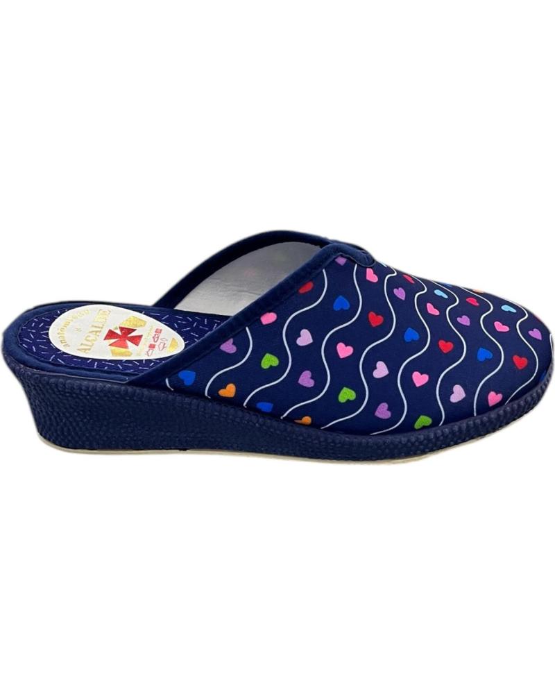 Pantofole per Donna ALCALDE ZAPATILLAS 8020 MARINO VARIOS COLORES