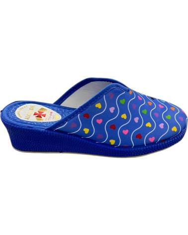 Hausschuhe für Damen ALCALDE ZAPATILLAS 8020 AZULON VARIOS COLORES