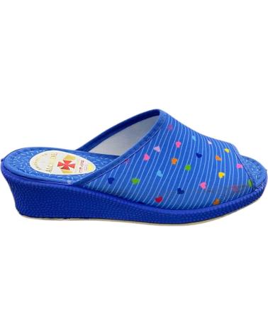 Hausschuhe für Damen ALCALDE ZAPATILLAS 8015 AZULON VARIOS COLORES