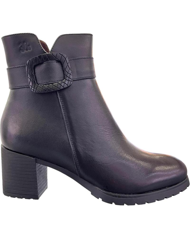 Woman Mid boots TREINTAS BOTINES PIEL MUJER TACON 30S 4215 NEGRO VARIOS COLORES