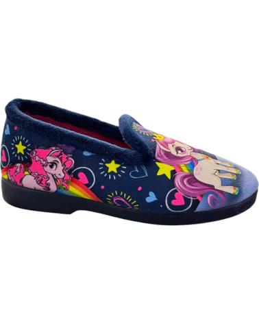 girl Flat shoes ALCALDE ZAPATILLAS CASA NINA UNICORNIO 16010 MARINO VARIOS COLORES