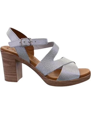 Sandali per Donna EVA FRUTOS SANDALIAS MUJER TACON 962 TIBURON PLATA VARIOS COLORES