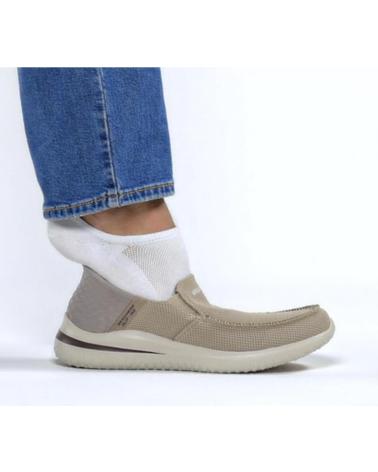 SKECHERS SLIP-INS DELSON 3.0 210604 TAUPE TAUPE