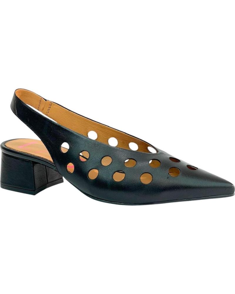 Ballerinas für Damen DESIREÉ RABAT1 NEGRO