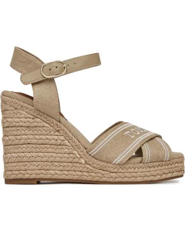 Sandalias de Mujer TOMMY HILFIGER CANAMO MUJER TOMMY FW08668 BEIGE