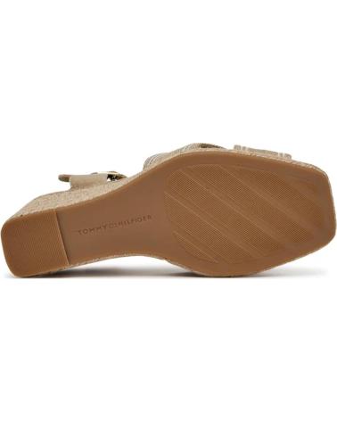 Sandalias de Mujer TOMMY HILFIGER CANAMO MUJER TOMMY FW08668 BEIGE