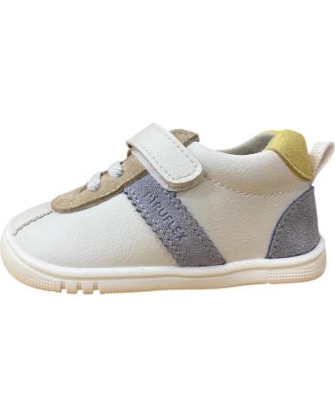 Scarpe sport per Bambino PIRUFIN ZAPATILLAS NINO PIRUFLEX MODELO PF411 2 COLOR BLANCO BLANCO BLANCO