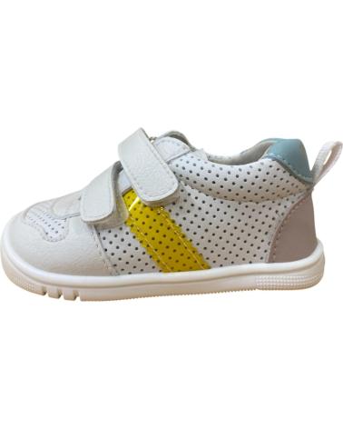 Sportivo per Bambina e Bambino PIRUFIN ZAPATILLAS DE DEPORTE PIRUFLEX BLANCO Y ROSA