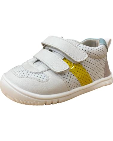 Sportivo per Bambina e Bambino PIRUFIN ZAPATILLAS DE DEPORTE PIRUFLEX BLANCO Y ROSA