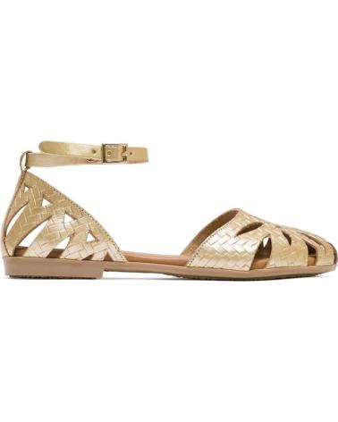 Sandalias-De-Mujer-PORRONET-SANDALIAS-PLANAS-MUJER-3101-ORO-DORADO