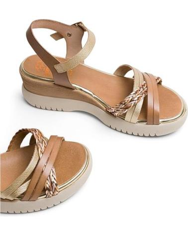 Sandali per Donna PORRONET CUNAS MUJER 3156 ORO DORADO