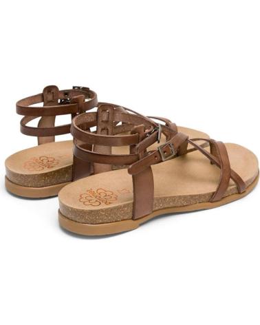Sandalen für Damen PORRONET SANDALIAS PLANAS MUJER 3134 MOKA MARRóN
