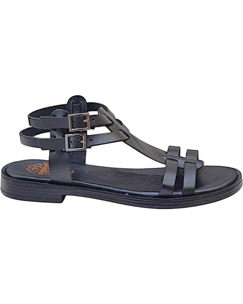 Sandalen für Damen PORRONET SANDALIAS PLANAS MUJER 3128 NEGRO