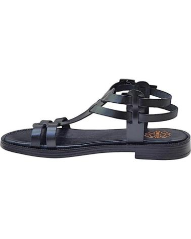 Sandalen für Damen PORRONET SANDALIAS PLANAS MUJER 3128 NEGRO