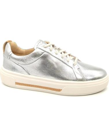 Woman Trainers CLARKS DEPORTIVO HOLLYHOCK PLATA PLATEADO