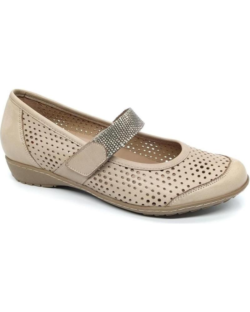 Ballerines pour Femme PIESANTO MERCEDITAS 210556 VISON GRIS