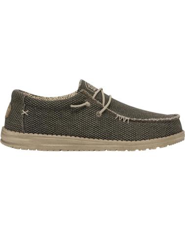 Man Boat shoes HEY DUDE HD40003 VERDE ARMY