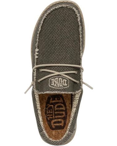 Man Boat shoes HEY DUDE HD40003 VERDE ARMY