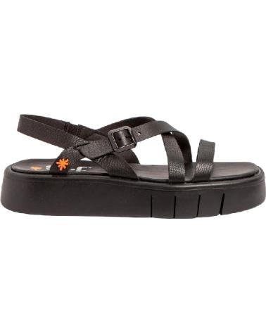 Sandalias de Mujer ART MALAGA 1853 BLACK NEGRO