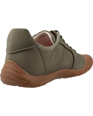 Man Trainers CAMPER ZAPATO CASUAL DE TELA CON SUELA DE GOMA VERDE