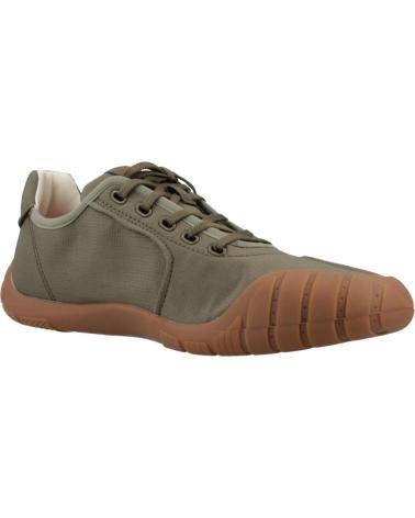 Man Trainers CAMPER ZAPATO CASUAL DE TELA CON SUELA DE GOMA VERDE
