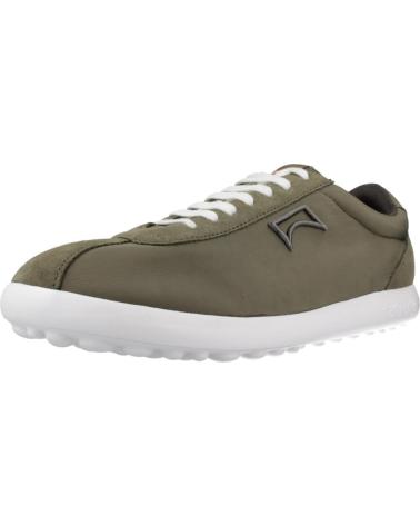 Trainers-De-Hombre-CAMPER-ZAPATOS-PELOTAS-DE-TELA-Y-SERRAJE-CON-SUELA-DE-GOMA-VERDE