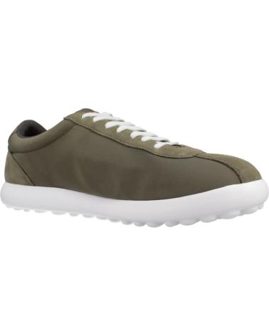 Trainers-De-Hombre-CAMPER-ZAPATOS-PELOTAS-DE-TELA-Y-SERRAJE-CON-SUELA-DE-GOMA-VERDE