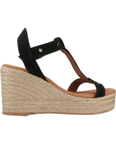 Woman Sandals POPA CUNAS MUJER KLEO NEGRO