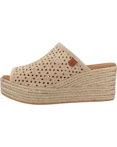 Zapatos de cuña de Mujer POPA ALPARGATAS MUJER MODELO ARENITA COLOR BEIS BEIG