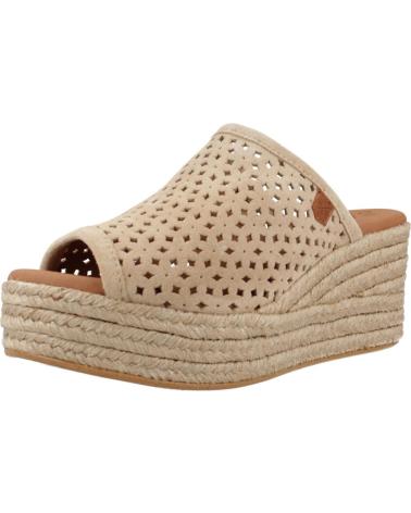 Zapatos de cuña de Mujer POPA ALPARGATAS MUJER MODELO ARENITA COLOR BEIS BEIG