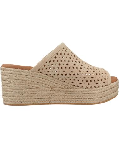 Zapatos de cuña de Mujer POPA ALPARGATAS MUJER MODELO ARENITA COLOR BEIS BEIG