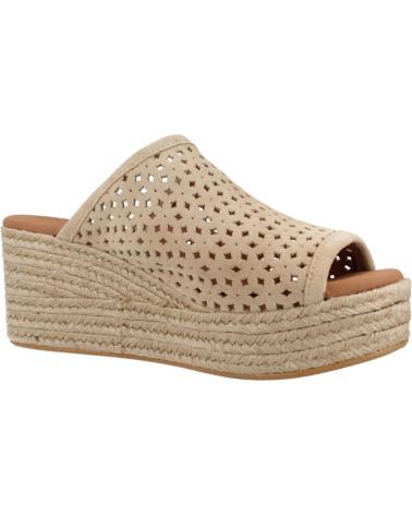 Zapatos de cuña de Mujer POPA ALPARGATAS MUJER MODELO ARENITA COLOR BEIS BEIG