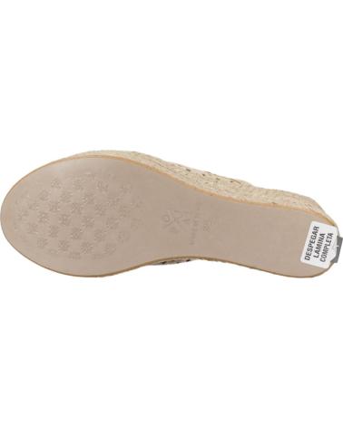 Zapatos de cuña de Mujer POPA ALPARGATAS MUJER MODELO ARENITA COLOR BEIS BEIG