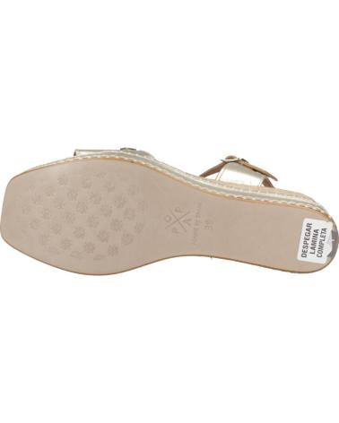 Woman Sandals POPA SANDALIAS MUJER MODELO AKUMAL COLOR ORO