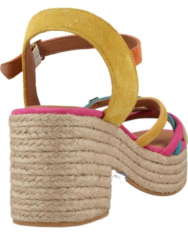 Sandálias de Mulher POPA SANDALIAS MUJER MODELO GERIBA COLOR MULTICOLOR ORO
