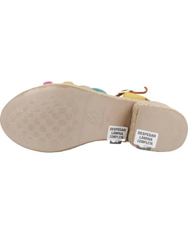 Sandálias de Mulher POPA SANDALIAS MUJER MODELO GERIBA COLOR MULTICOLOR ORO