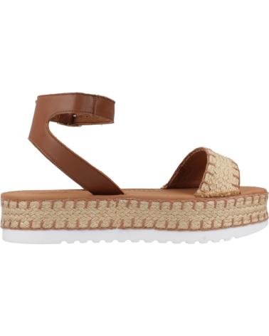Sandálias de Mulher POPA SANDALIAS MUJER MODELO KALAMIS COLOR MARRON CUERO