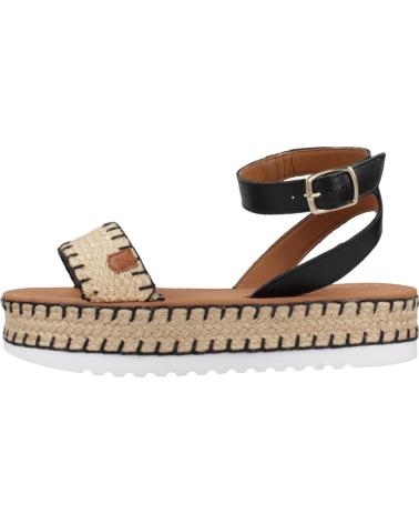 Sandálias de Mulher POPA SANDALIAS MUJER MODELO KALAMIS COLOR NEGRO